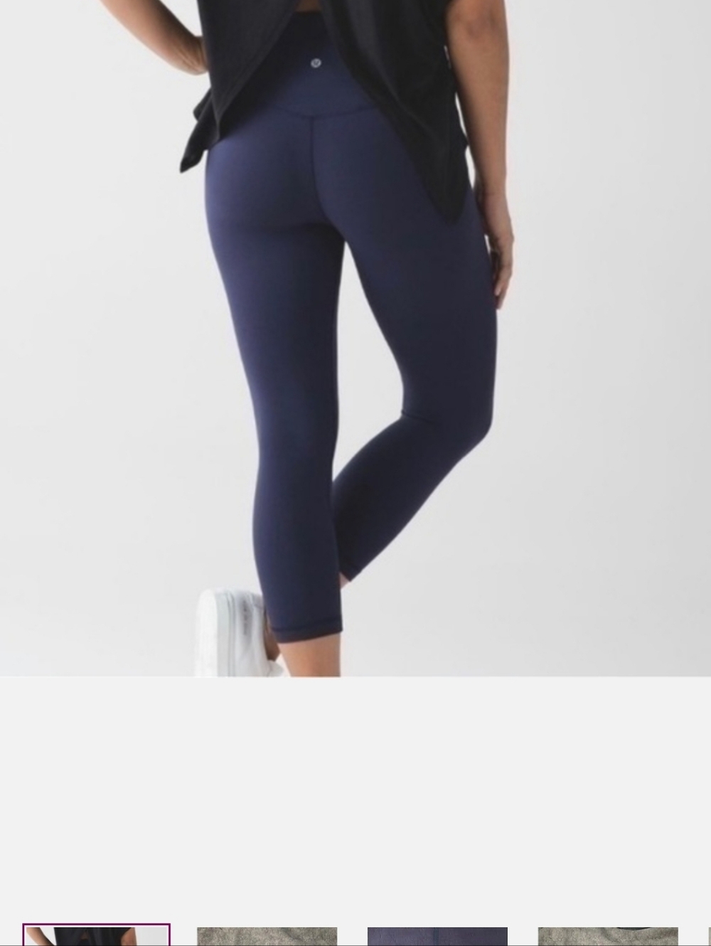 lululemon athletica Navy High-Rise Leggings